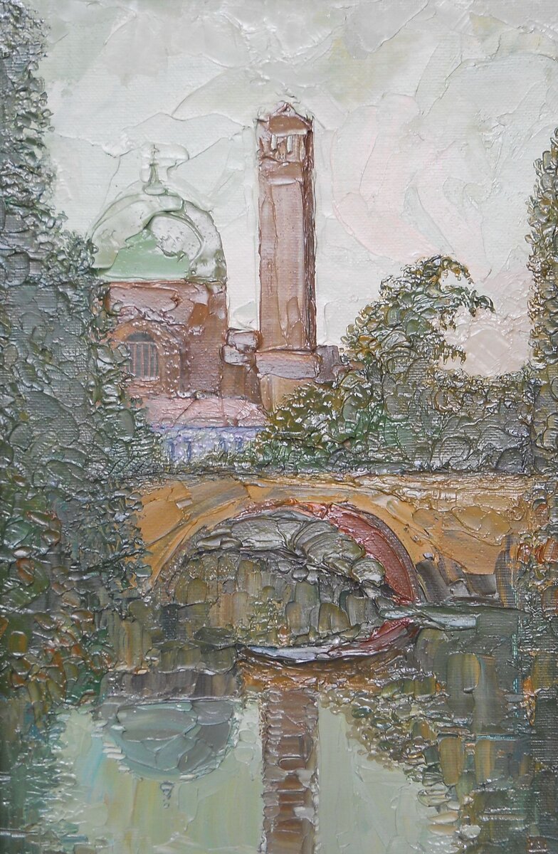 "Падуя"      холст.масло           14х8