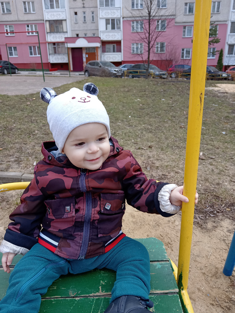 Младшенький сыночек! 