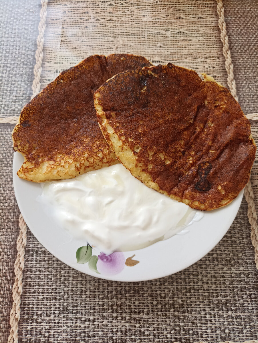 Банановые оладушки. 