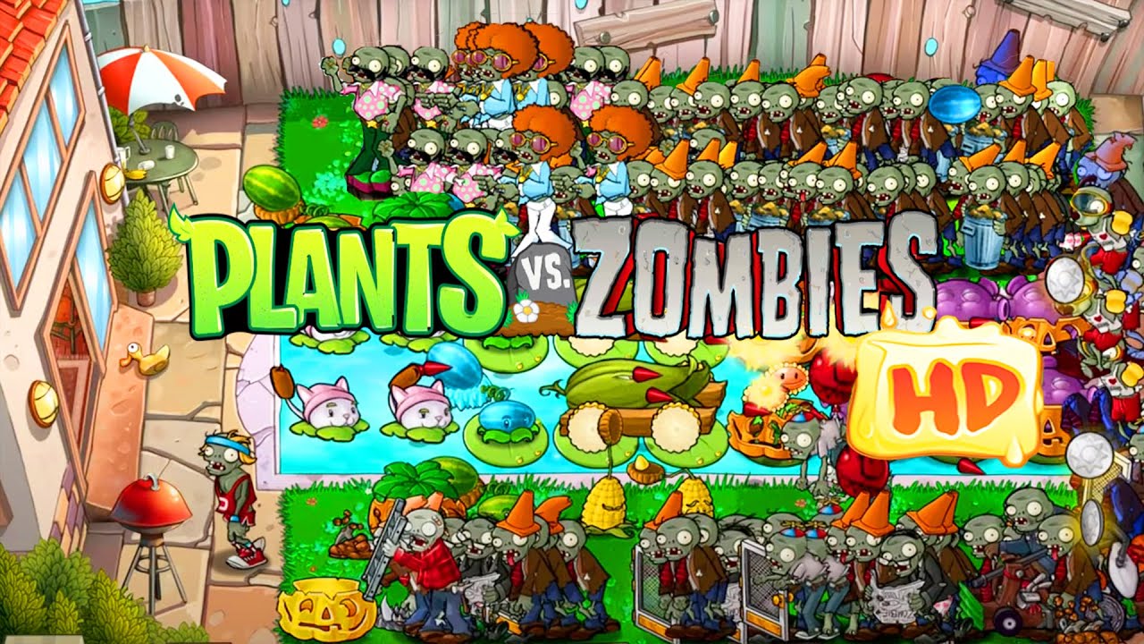 Plants vs. Zombies HD [iPad] [Version 1.9.12] ALL Survival Mode Walkthrough  Gameplay