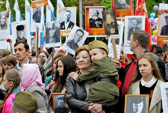    Бессмертный полк в Белгороде