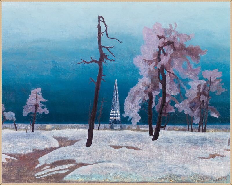  © Ханс Вандекеркхове (Hans Vandekerckhove). Заброшенные деревья. 120х150 см. 2016