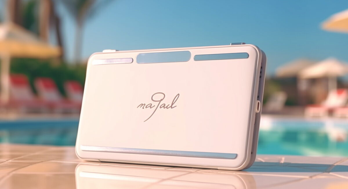 Логотип компании на корпусе продукции.