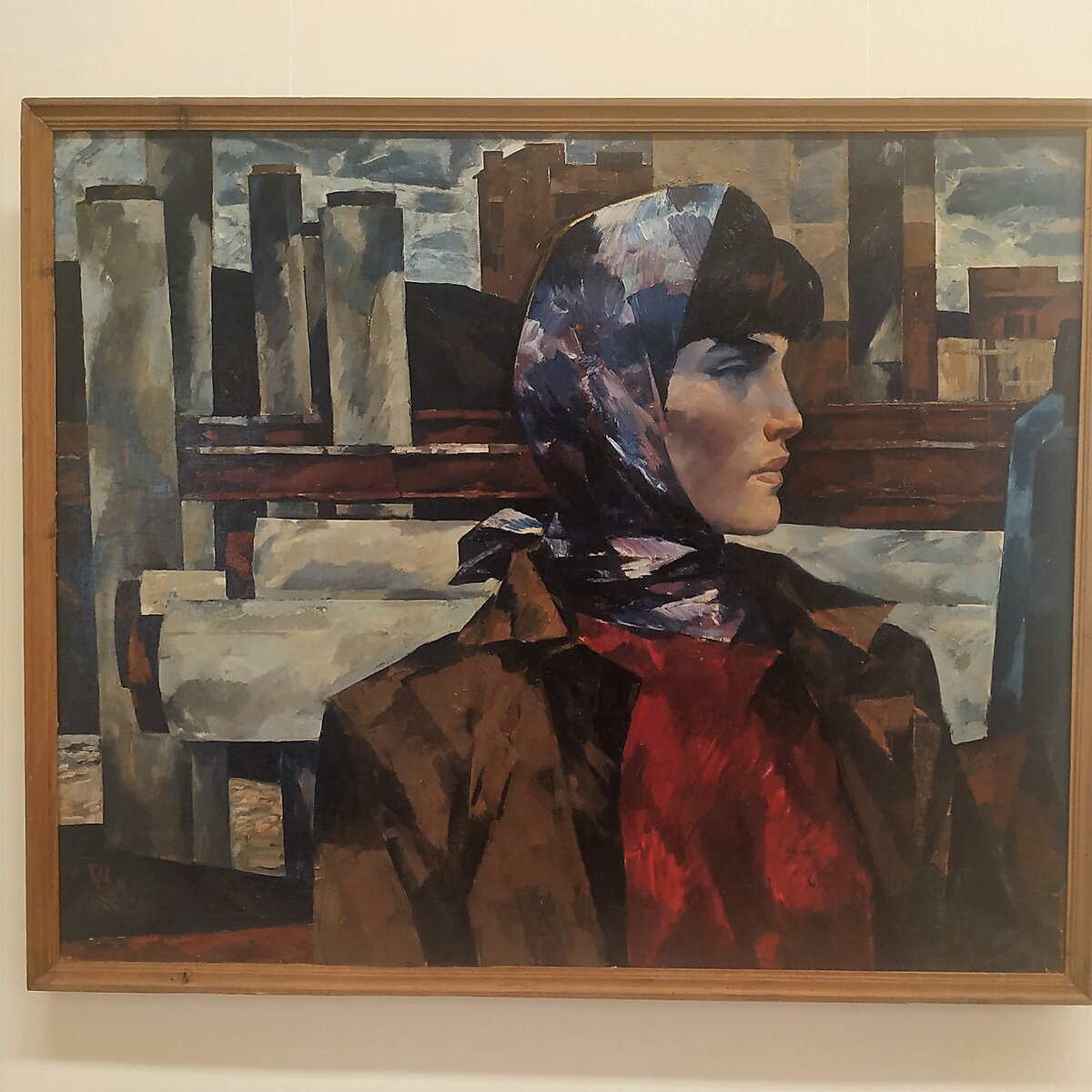 Борис Малуев "Монтажница" 1969 г.