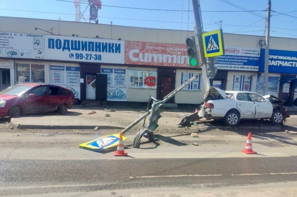    26 человек пострадали в ДТП в Иркутске и Иркутском районе за неделю