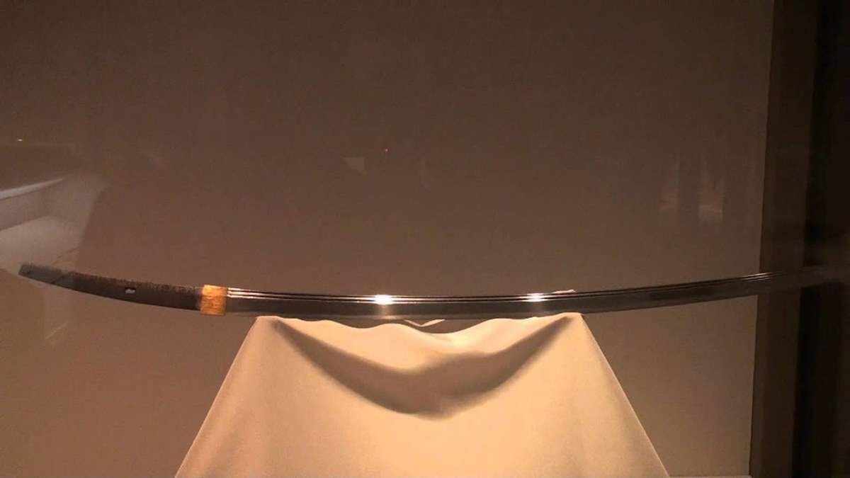 Фото из открытых источников. Меч мастера Мурамаса в музее