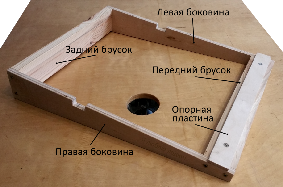 Вид снизу