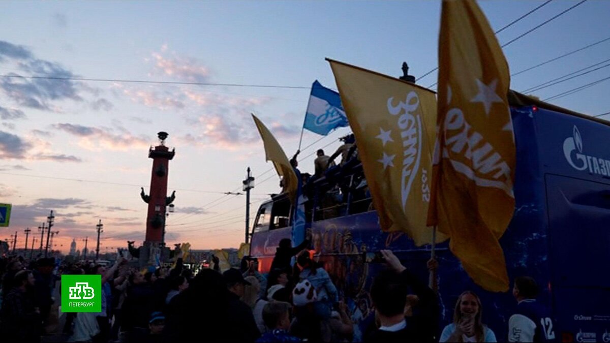    «Зенит» ярко отметил юбилейное чемпионство