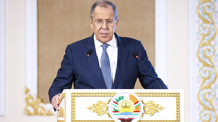 СЕРГЕЙ ЛАВРОВ В ТАДЖИКИСТАНЕ. ФОТО: МИД РОССИИ