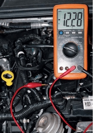 Пример правильного напряжения показываемое мультиметром