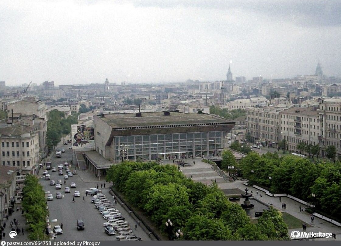 Чудесная Москва 1960-х годов в цвете | Now&Then Russia | Дзен