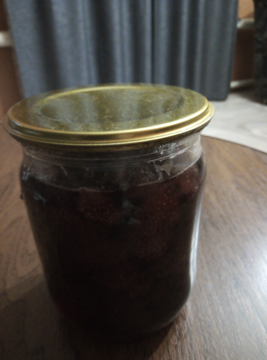 Первая заготовка на зиму .