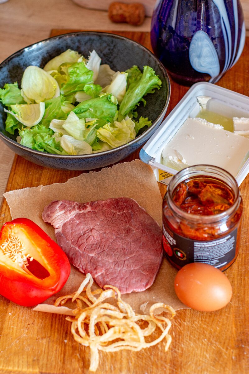 несложный набор продуктов