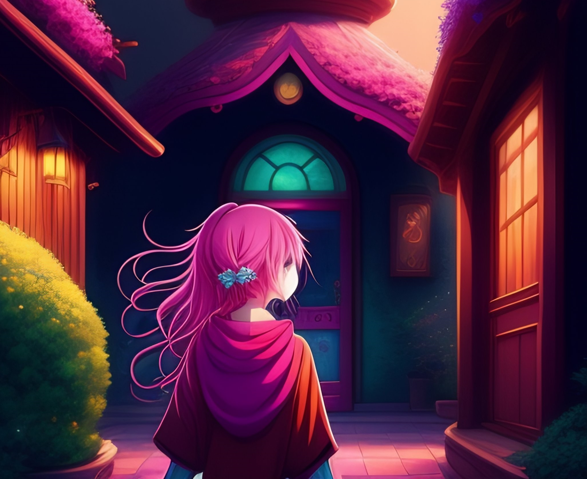 Лили выбралась наружу... 