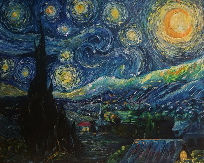 «Звёздная ночь» — одна из наиболее известных картин нидерландского художника-постимпрессиониста Винсента Ван Гога написанная в июне 1889 года
