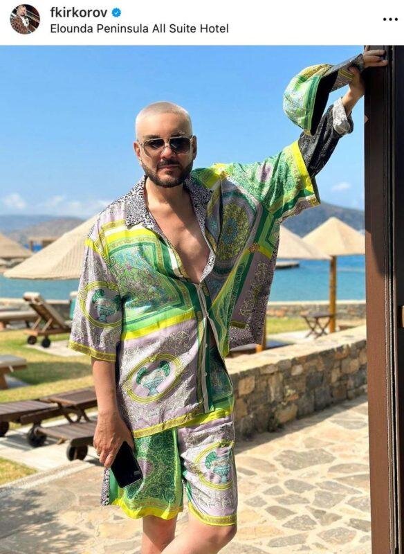 Филипп Киркоров худой и без волос. Фото: Социальные сети. Фотография взята из открытых источников.  📷
