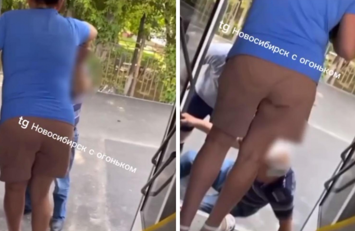    В Новосибирске вытолкали из автобуса не оплатившего проезд пенсионера