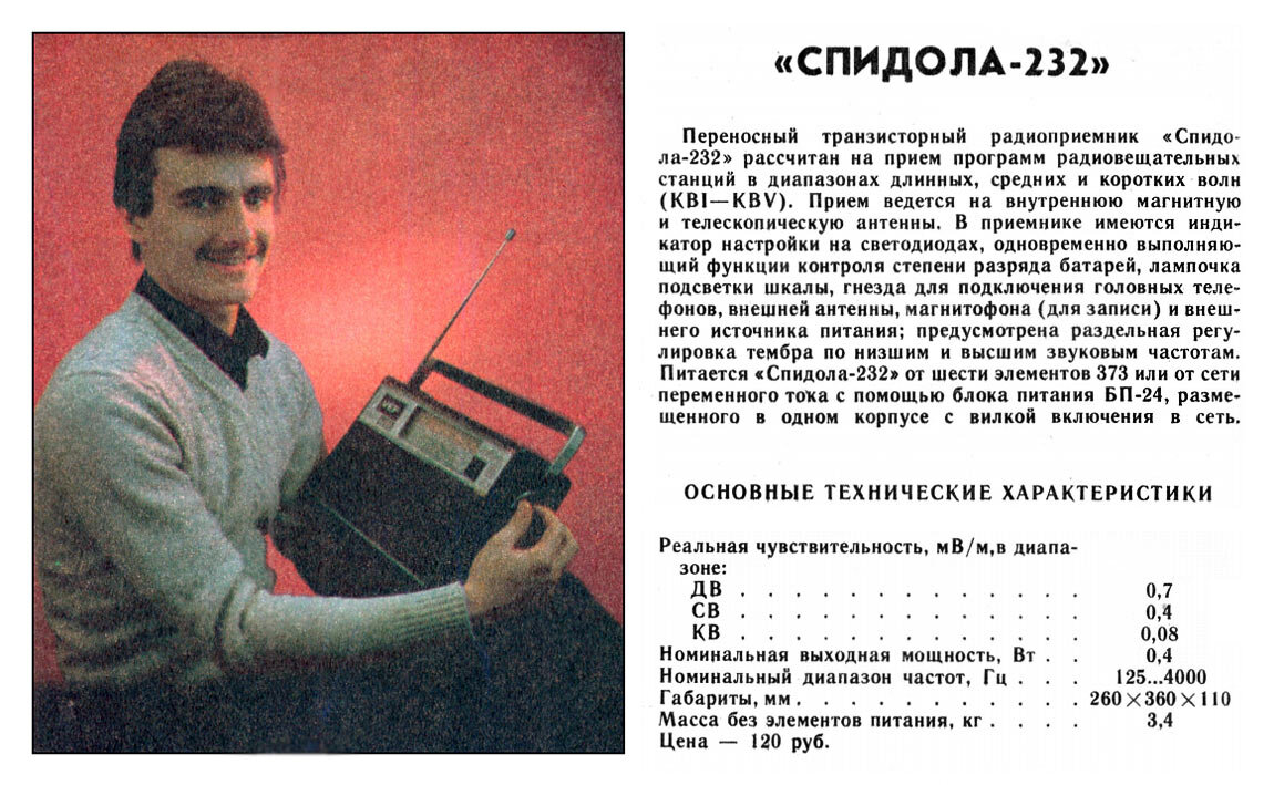 Стр. 45 журнала "Радио" № 11 за 1966 год (крупно)