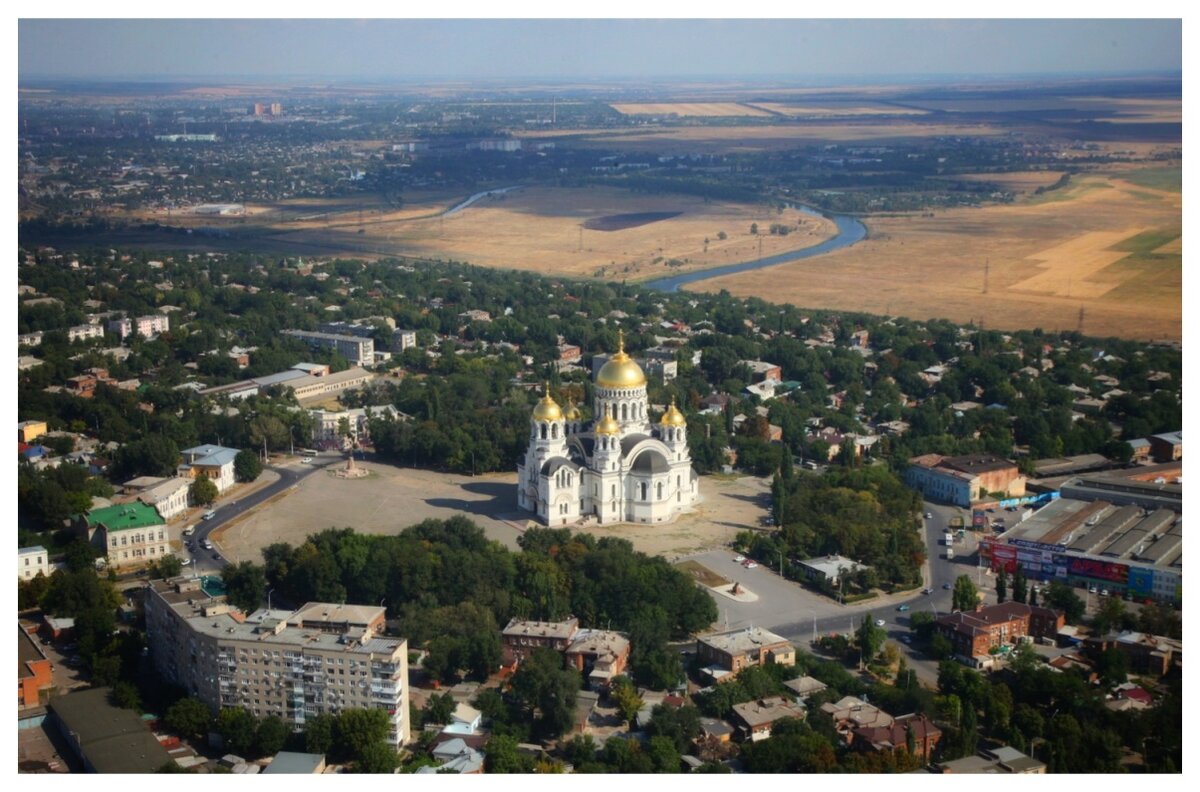 Собор в Новочеркасске зимой