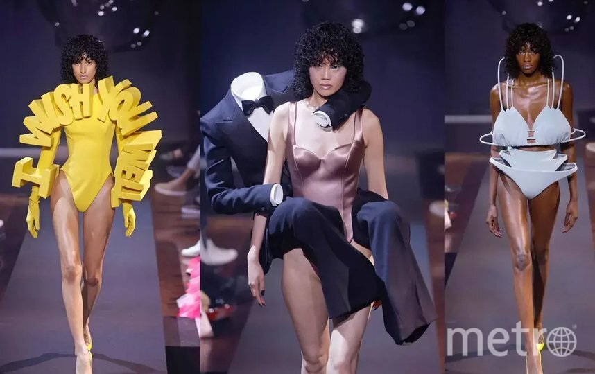    Модели на показе Viktor & Rolf. Getty.