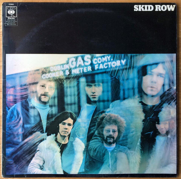 Оригинальная обложка LP "Skid Row", 1970