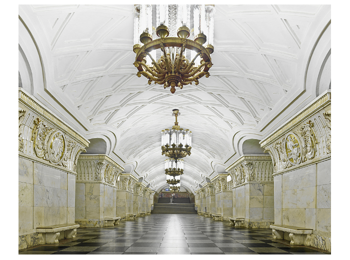 Станция метро "Проспект мира". Автор фото: Дэвид Бурдени