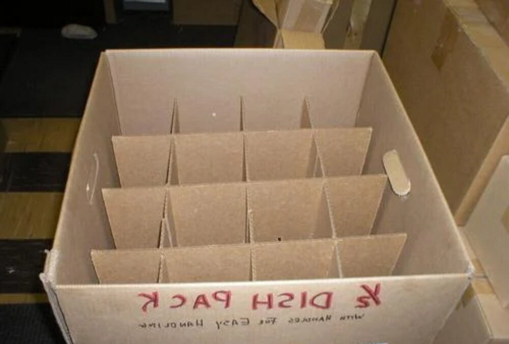 Картонные перегородки.