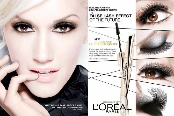 Источник: рекламные материалы L'Oreal Paris Voluminous False Fiber Lashes Mascara