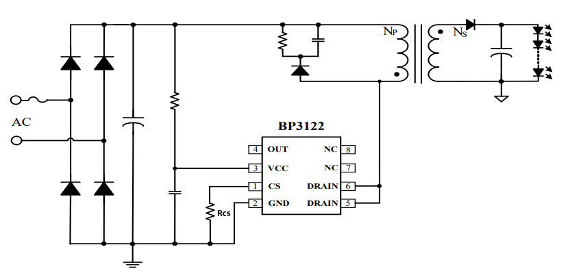 Bp3102 схема включения