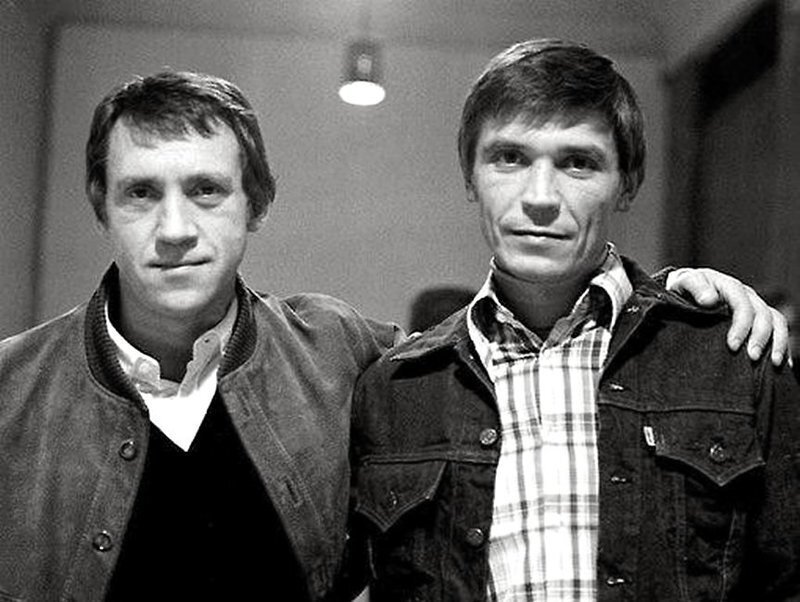 Владимир Высоцкий и Иван Бортник.