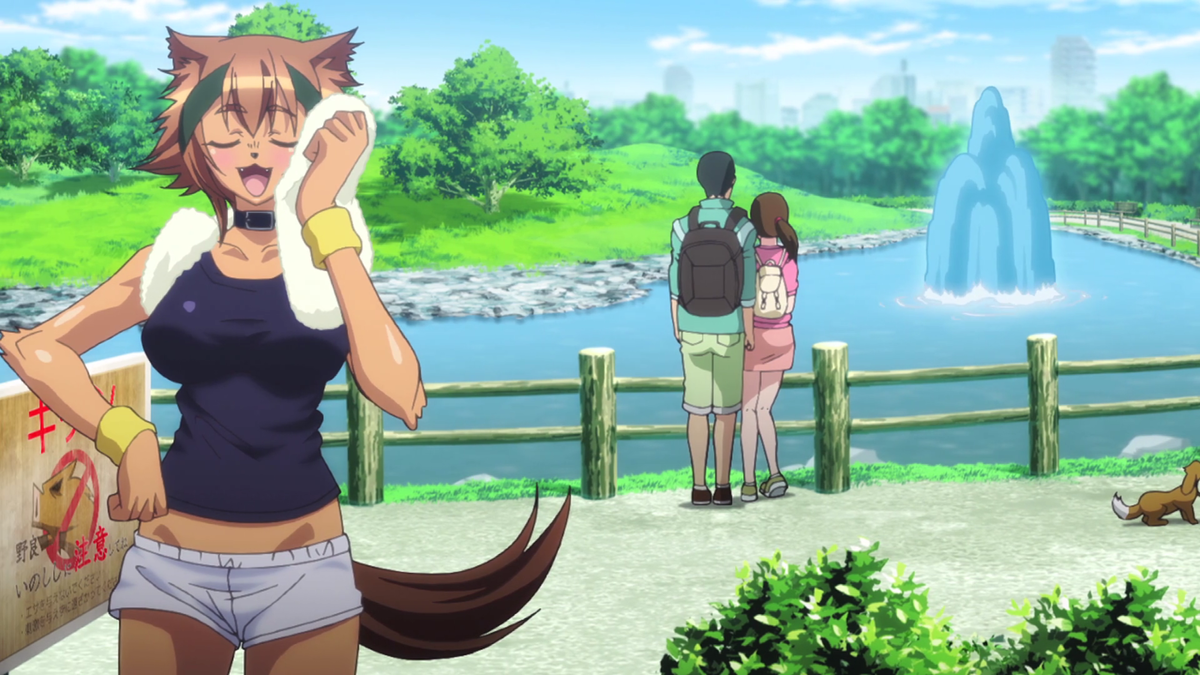 Повседневная жизнь героя. Monster Musume Полт. Пальто Monster Musume. Monster Musume собака. Monster Musume Кобольд Polt
