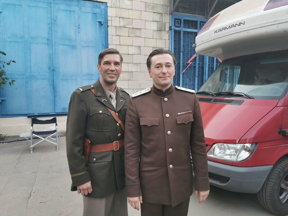 За кадром. На съёмках фильма Нюрнберг