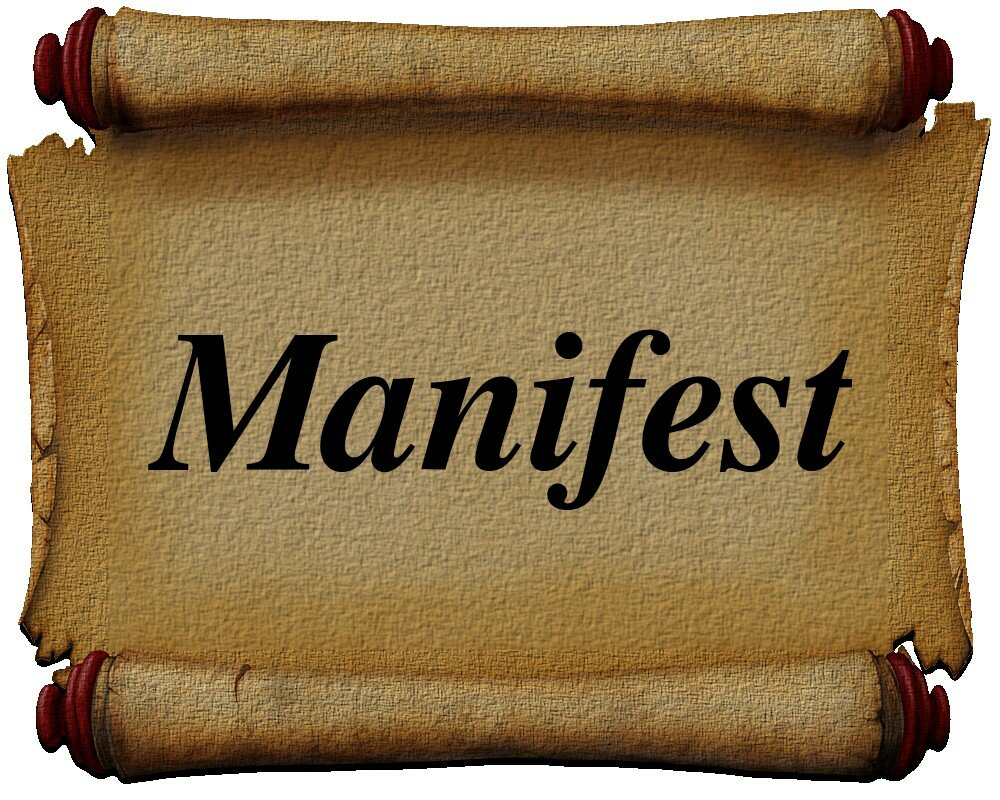 Manifest. Манифест. Манифест картинки. Манифест заставка. Гуманистический Манифест