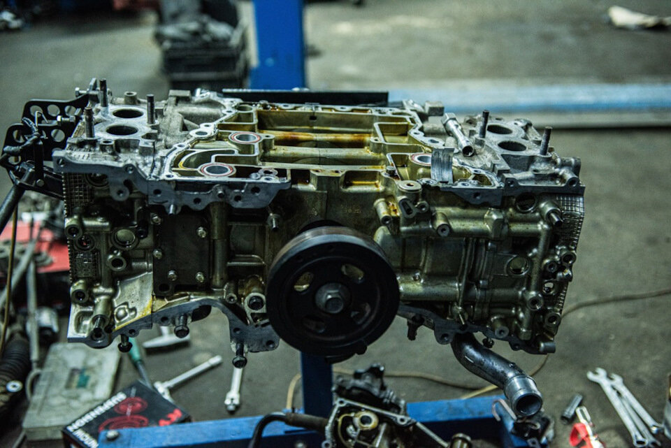Ремонт двигателя Subaru (Субару) в Москве