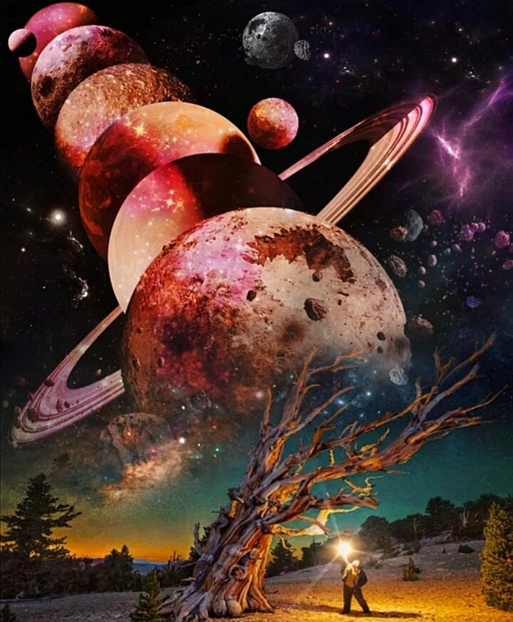 Человек во власти космоса... 