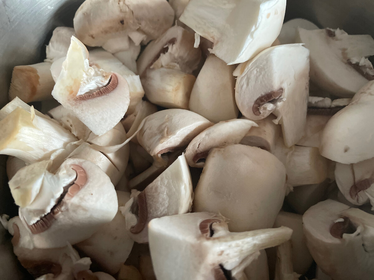 Шампиньоны для супа-пюре