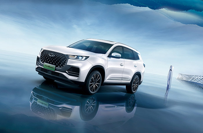 Официальная премьера гибридного CHERY Tiggo 8 Pro e+ состоится в конце весны