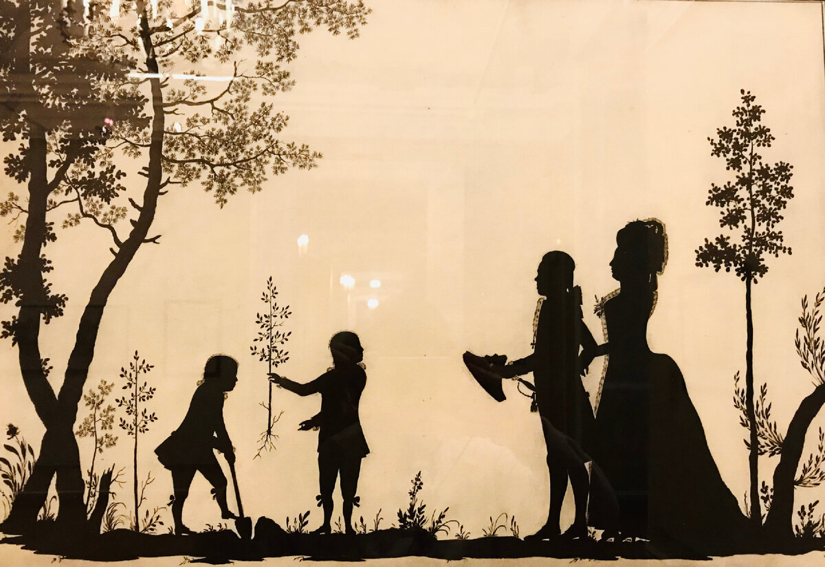 И.-Ф. Антинг. Великий князь Павел Петрович и великая княгиня Мария Фёдоровна с великими князьями Александром и Константином (1784-1785)