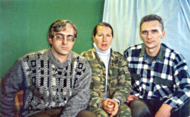 Волжская группа. Геннадий Харитонов, Геннадий Белимов, Георгий Губин, Ольга Васильева.