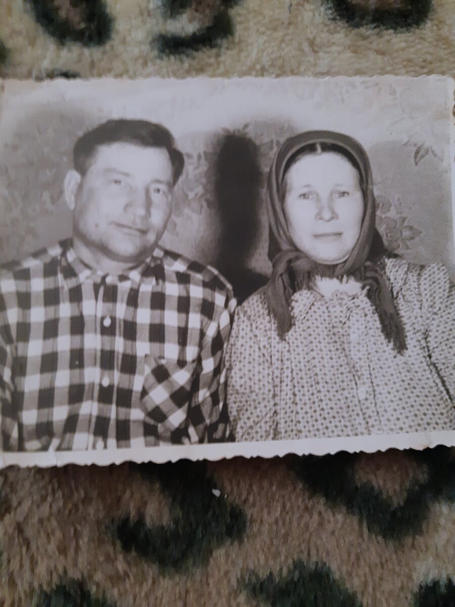 Тётя Мария с мужем