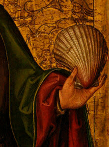 Св. апостол Иаков Справедливый. Икона, фрагмент