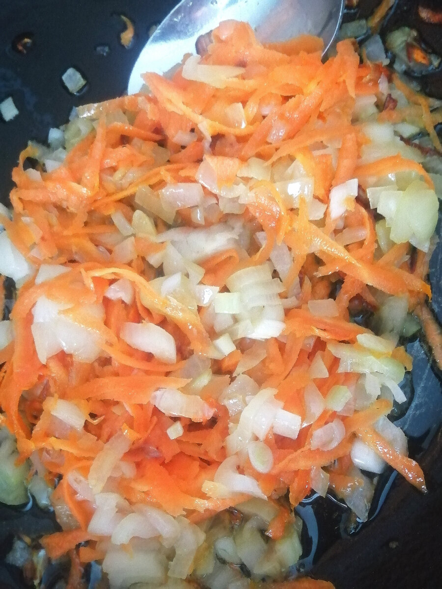 Морковь и лук 