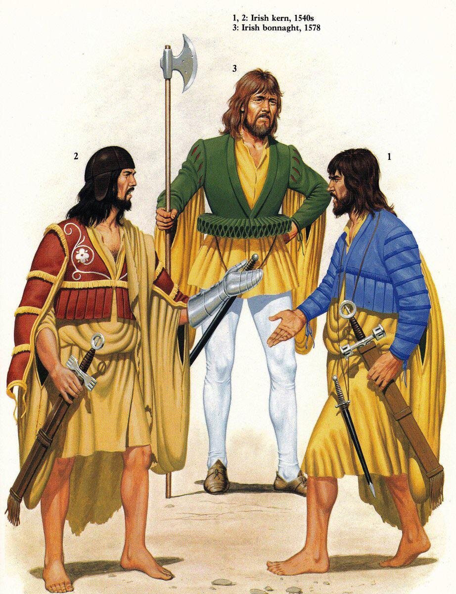 Лейн на примере средневековых ирландцев