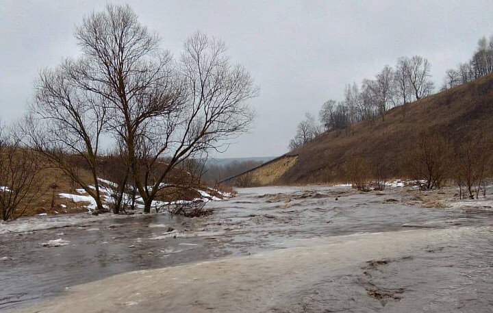 Паводок в Ефремове Тульской области. Фото: Сергей Балтабаев