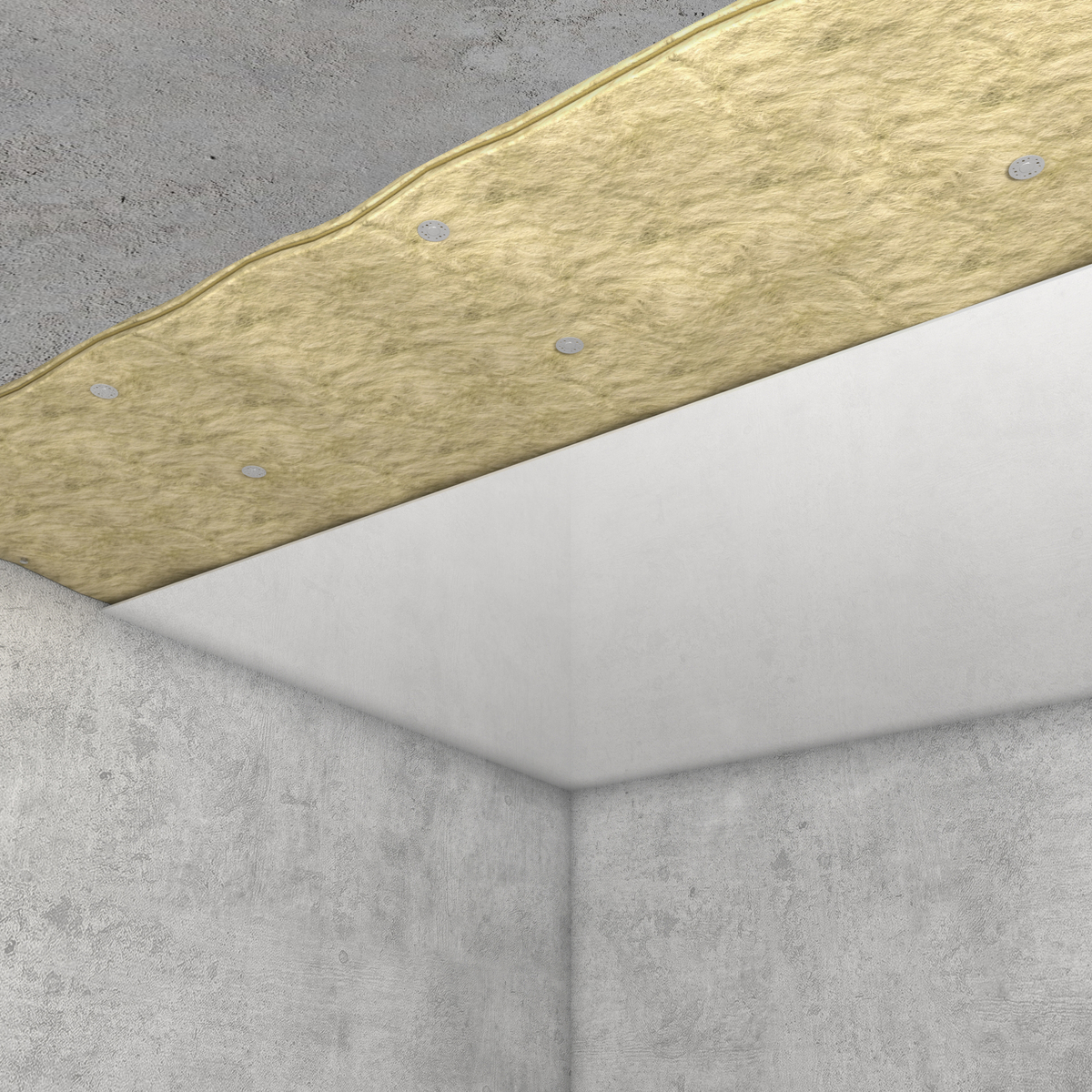 Система звукоизоляции потолка «Стандарт М»