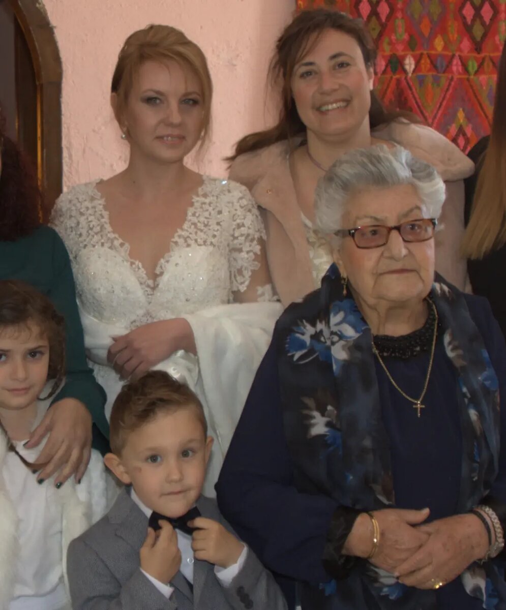 Бабушка мужа Каллиопи, ей 96 лет (фото из архива автора)