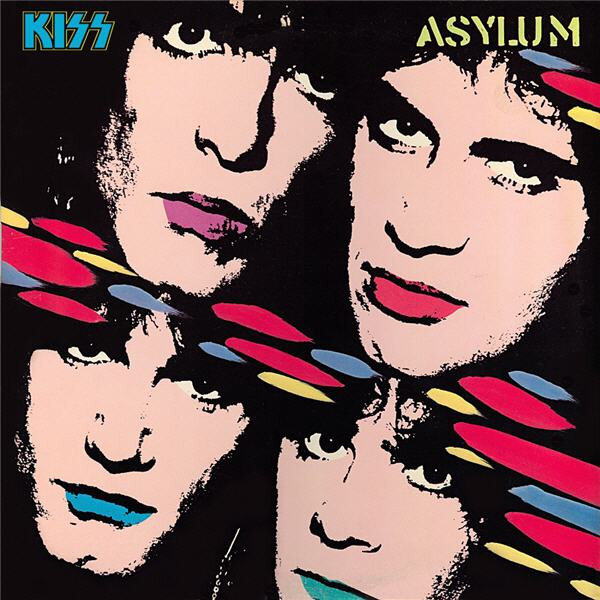 Обложка альбома Kiss "Asylum"