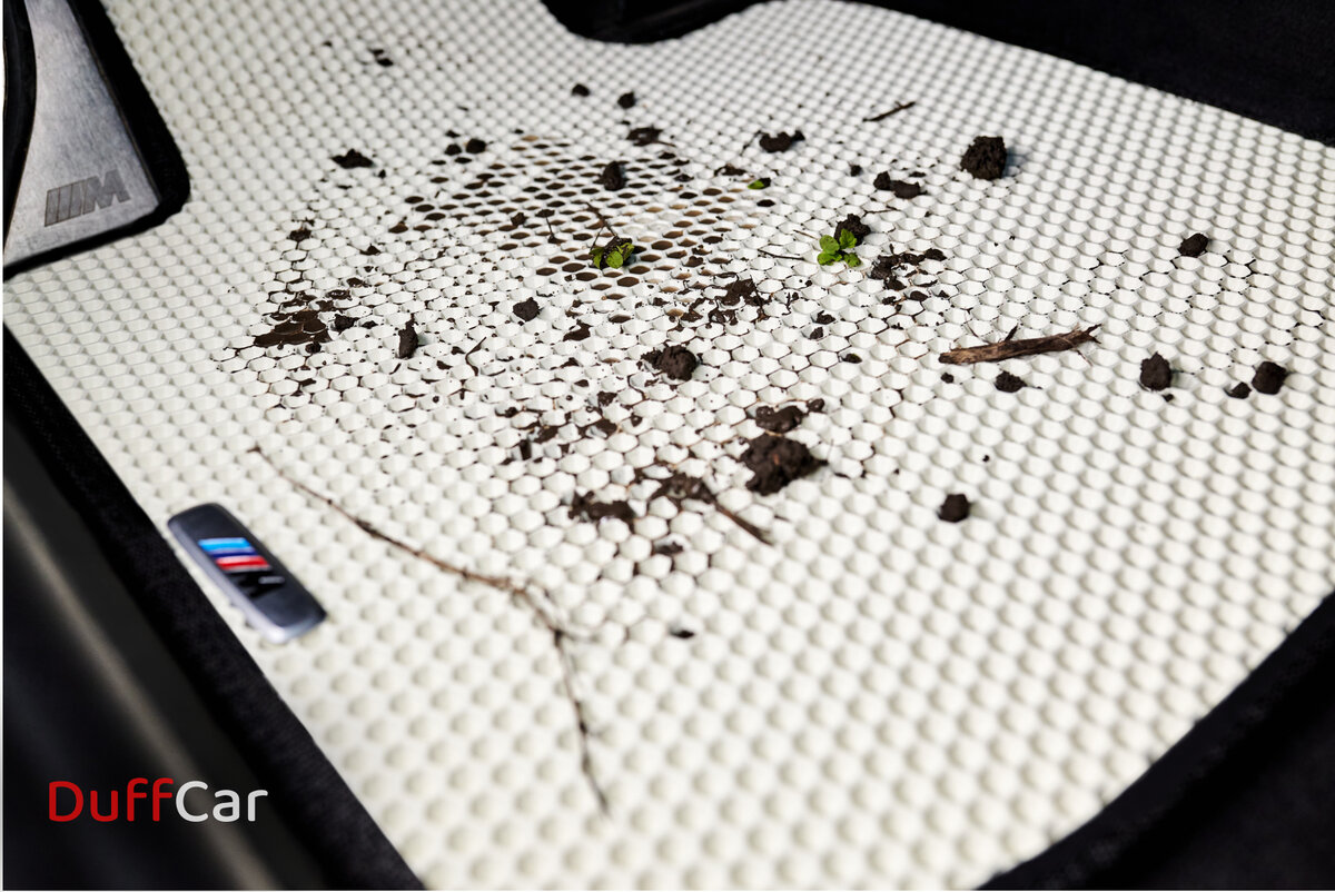 Грязный белый eva автоковрик 