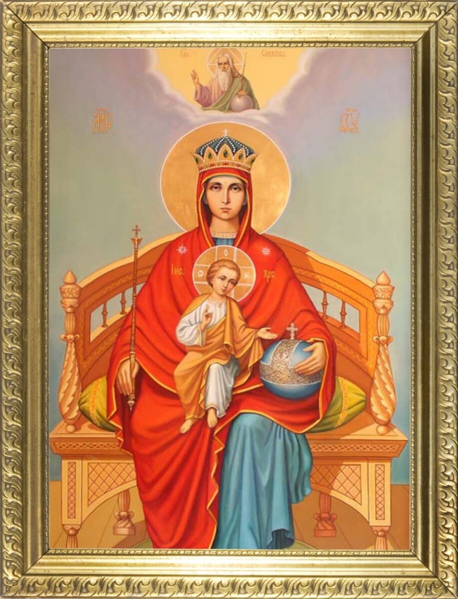 Икона Божией Матери «Державная», день празднования 15 марта, о чём молятся перед чудотворным образом. Фото
