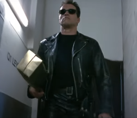 Арнольд Шварценеггер в роли терминатора